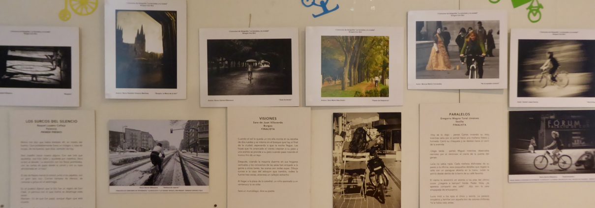 Algunos fotos y microrrelatos con tema de bicicleta