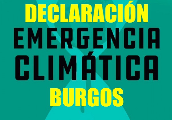 Declaración de emergencia climática Burgos